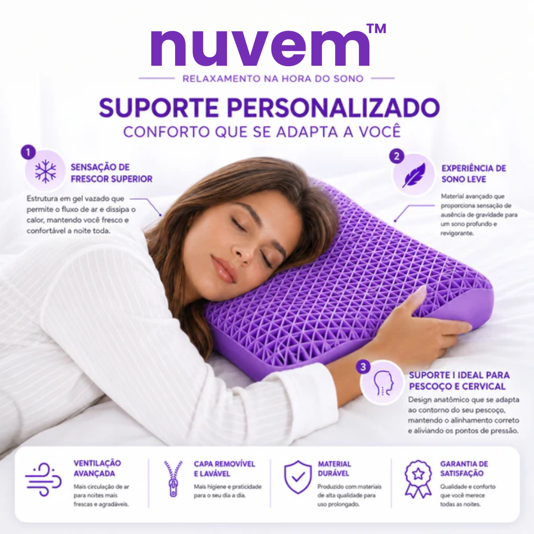 Nuvem™ | Compre 1 e Leve 2 | Relaxamento na Hora do Sono